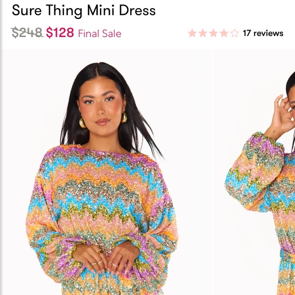 Sequin mini dress (Show Me Your MuMu) - Picture 4 of 5